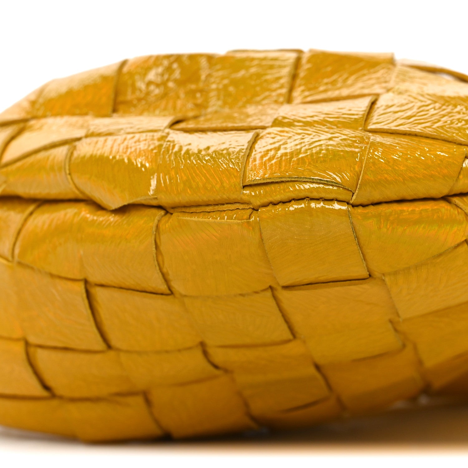 Bottega Veneta Textured Deerskin Intrecciato Candy Jodie Yellow 11 of 12