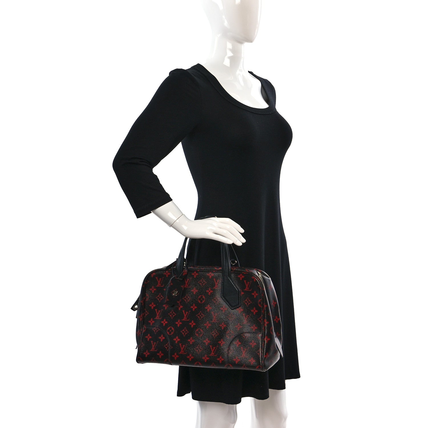 Louis Vuitton Monogram Infrarouge Dora Soft MM 2 of 10