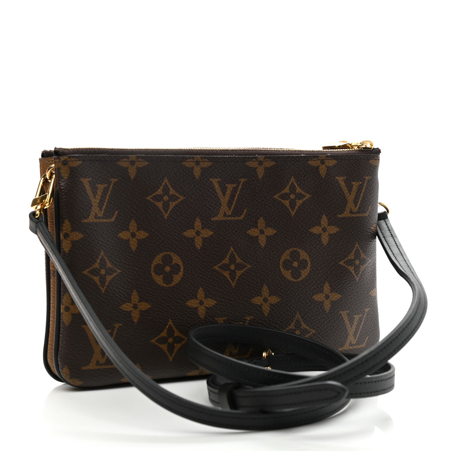 Louis Vuitton Reverse Monogram Giant Double Zip Pochette 3 of 11
