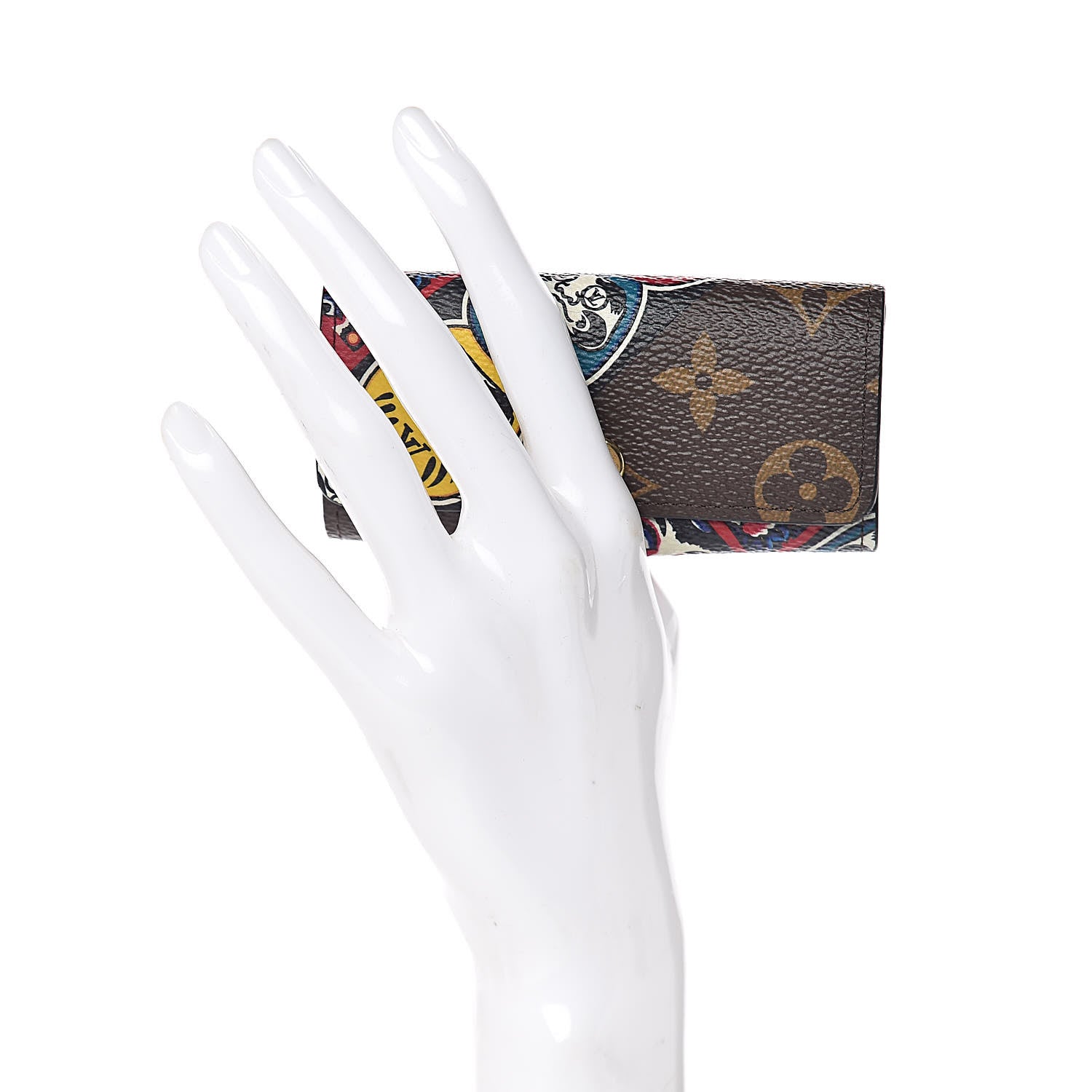 Louis Vuitton Monogram Kabuki 4 Key Multicles Holder 2 of 8