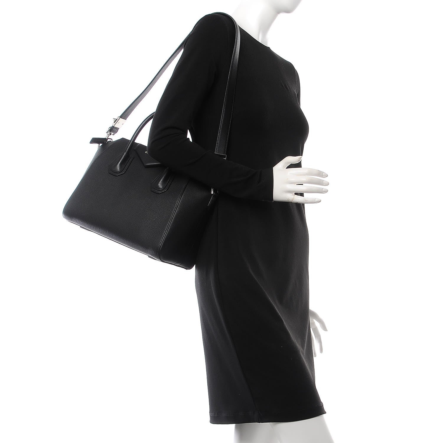 Givenchy Sugar Goatskin Small Antigona Black 2 of 8