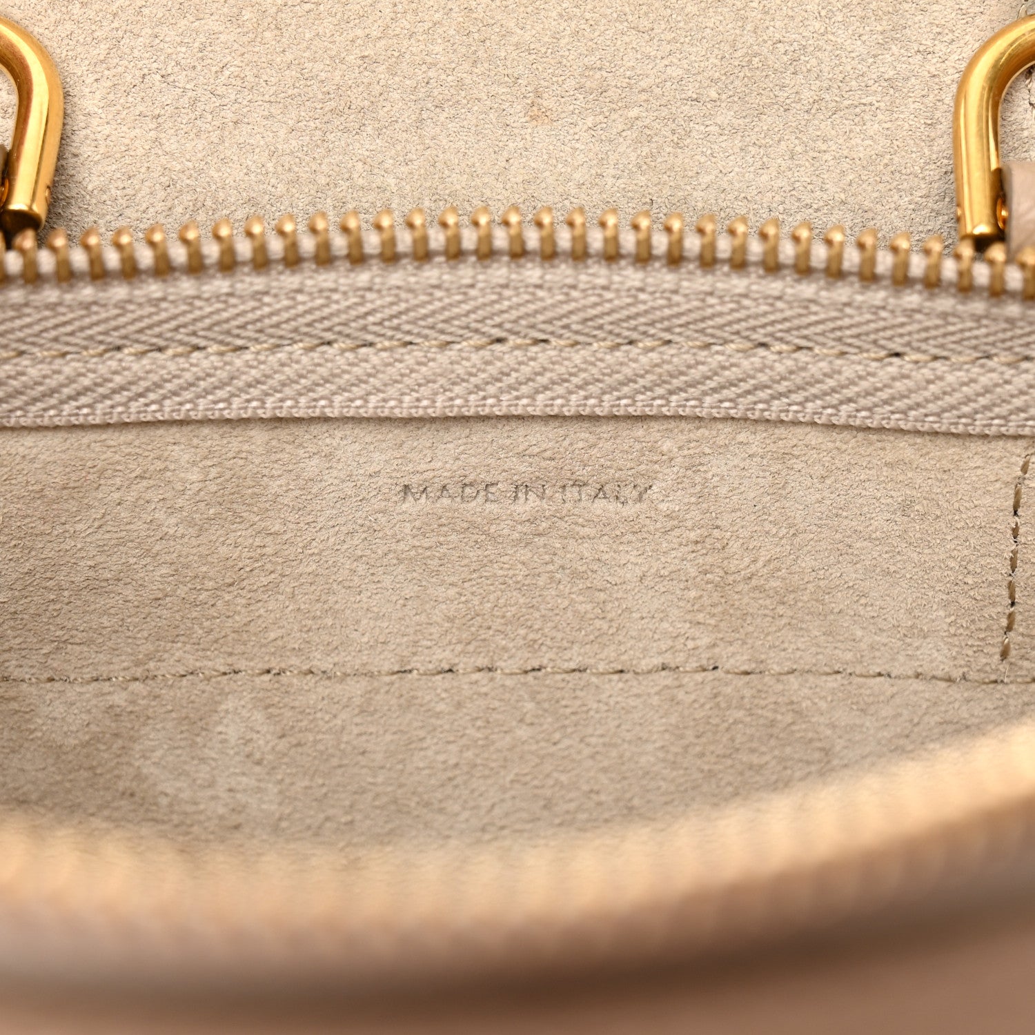 Celine Grained Calfskin Pico Belt Bag Light Taupe 6 of 13