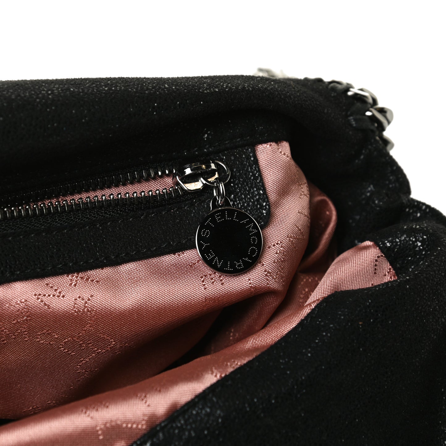 Shaggy Deer Small Falabella Tote Black
