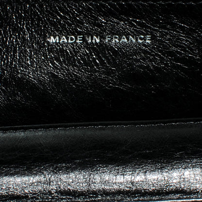 Chanel Glazed Calfskin Reissue Wallet On Chain WOC Black 7 of 9