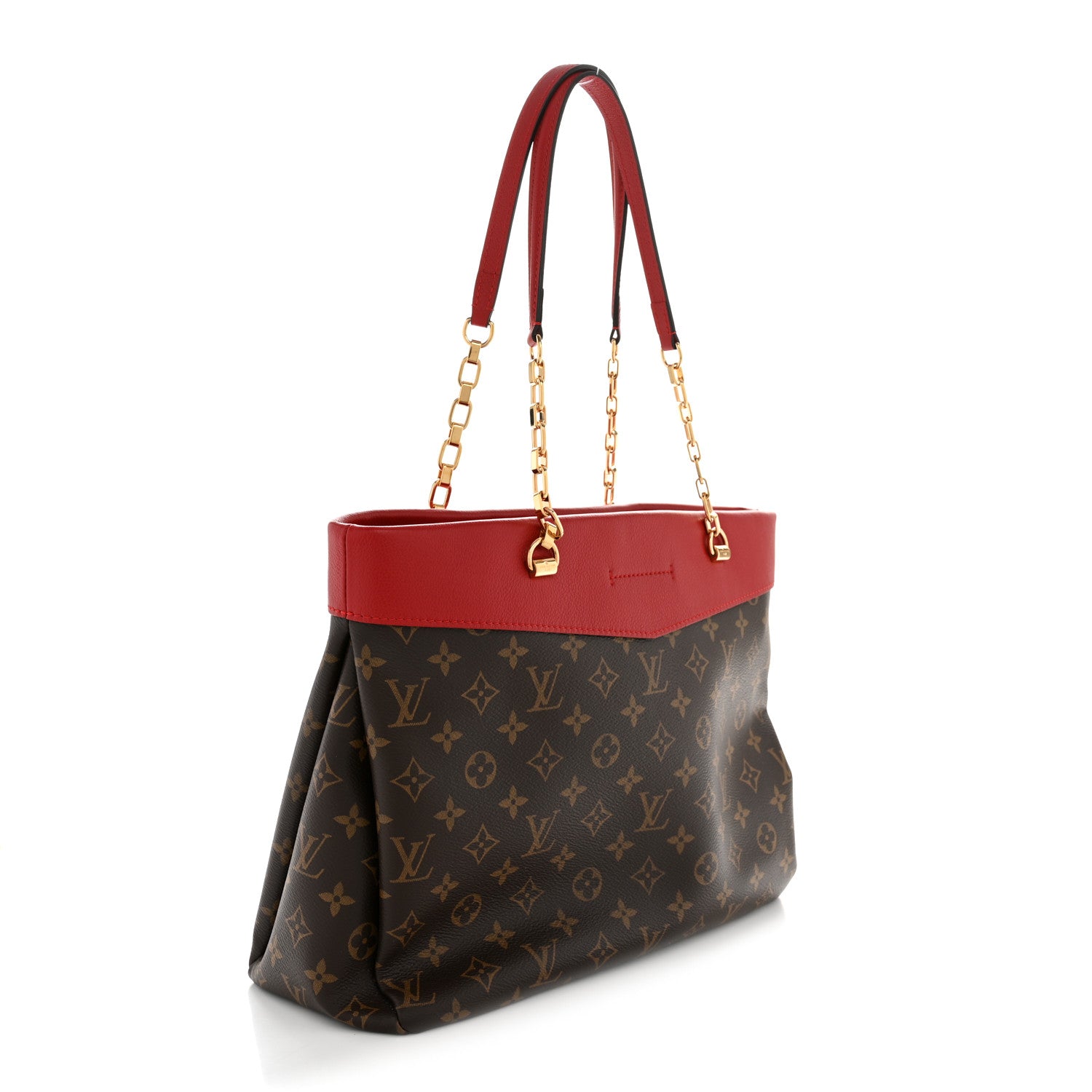 Louis Vuitton Monogram Pallas Shopper Cherry 3 of 13
