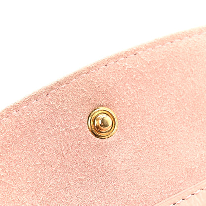 Saint Laurent Patent Calfskin Belle de Jour Chain Clutch Pink 14 of 17