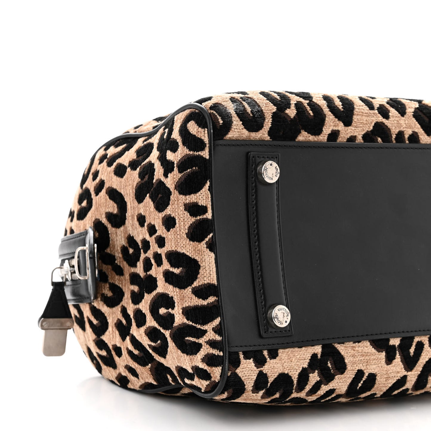 Jacquard Velvet Leopard Print Stephen Sprouse Speedy