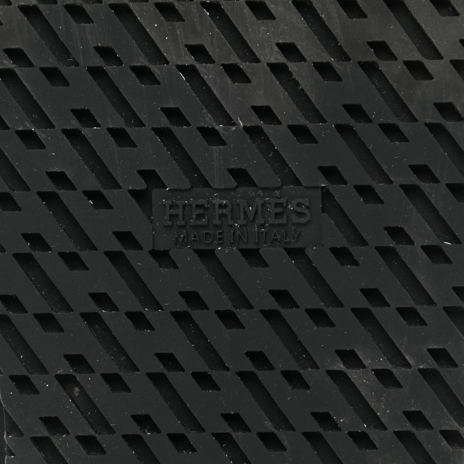 Hermes Calfskin Womens Takara Sandals 41 Black 6 of 11