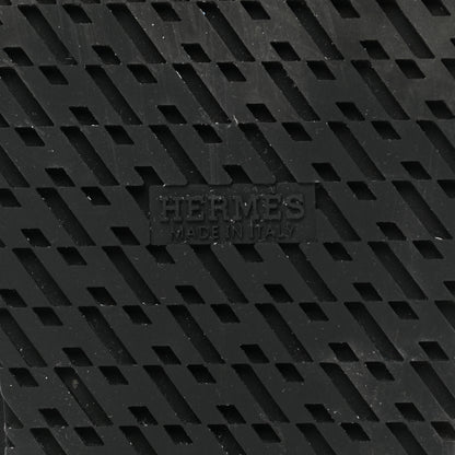 Hermes Calfskin Womens Takara Sandals 41 Black 6 of 11