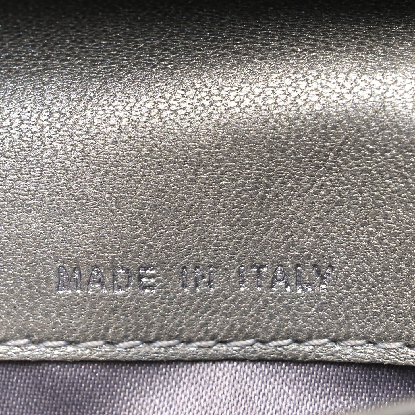 Lambskin Camellia Embossed Large Flap Wallet Black
