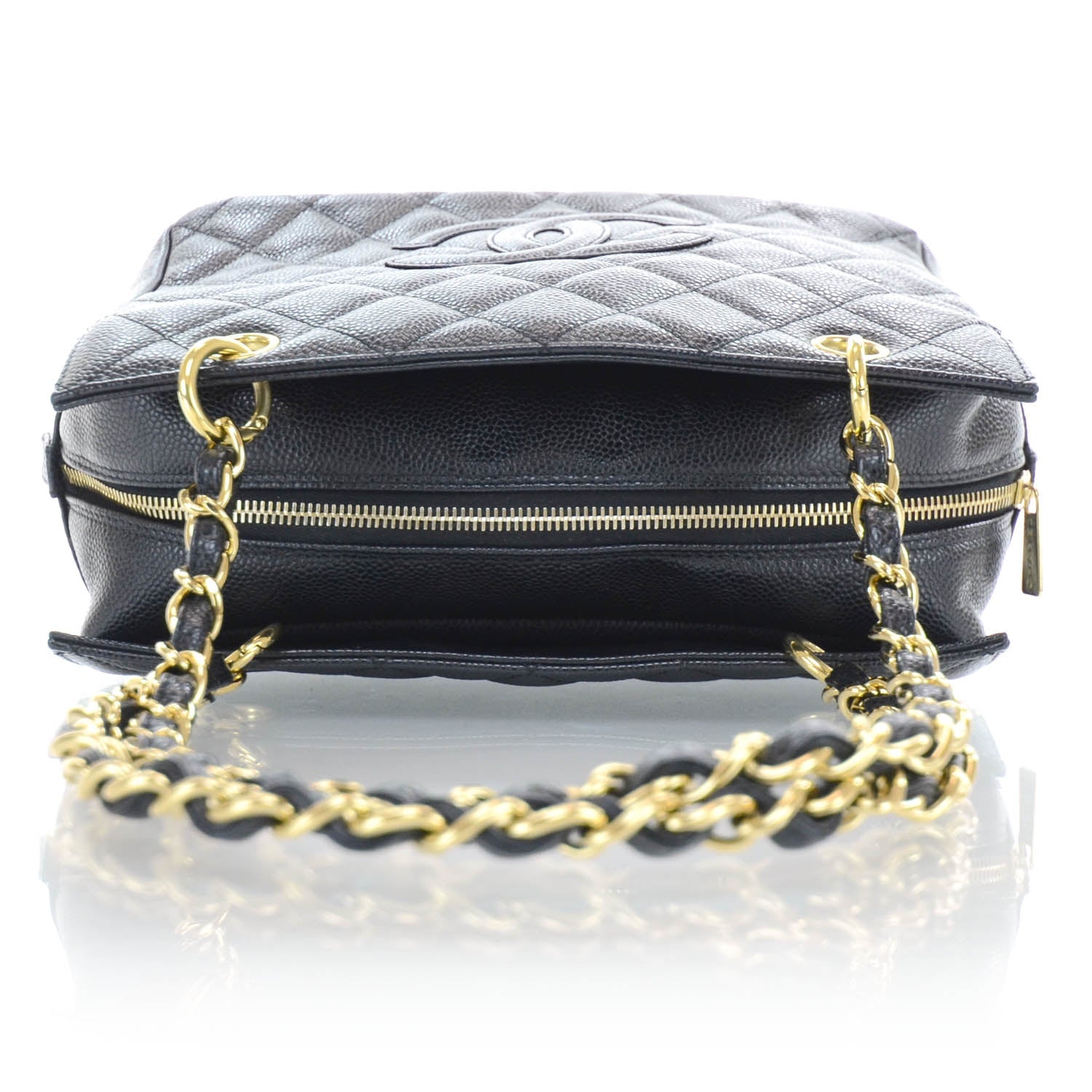 Chanel Caviar Quilted Petit Timeless Tote PTT Black 5 of 11