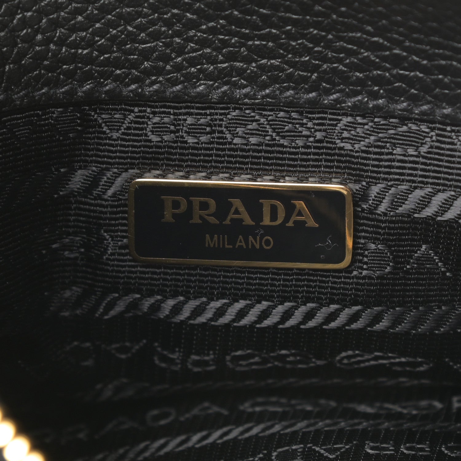 Prada Vitello Phenix Double Zip Crossbody Bag Black 7 of 12