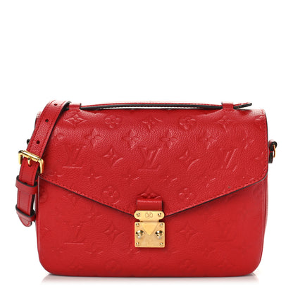 Louis Vuitton Empreinte Pochette Metis Cherry 1 of 8