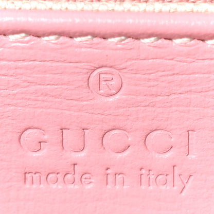 Gucci Azalea Calfskin Horsebit 1955 Shoulder Bag New Cherry Red Wild Rose 6 of 10