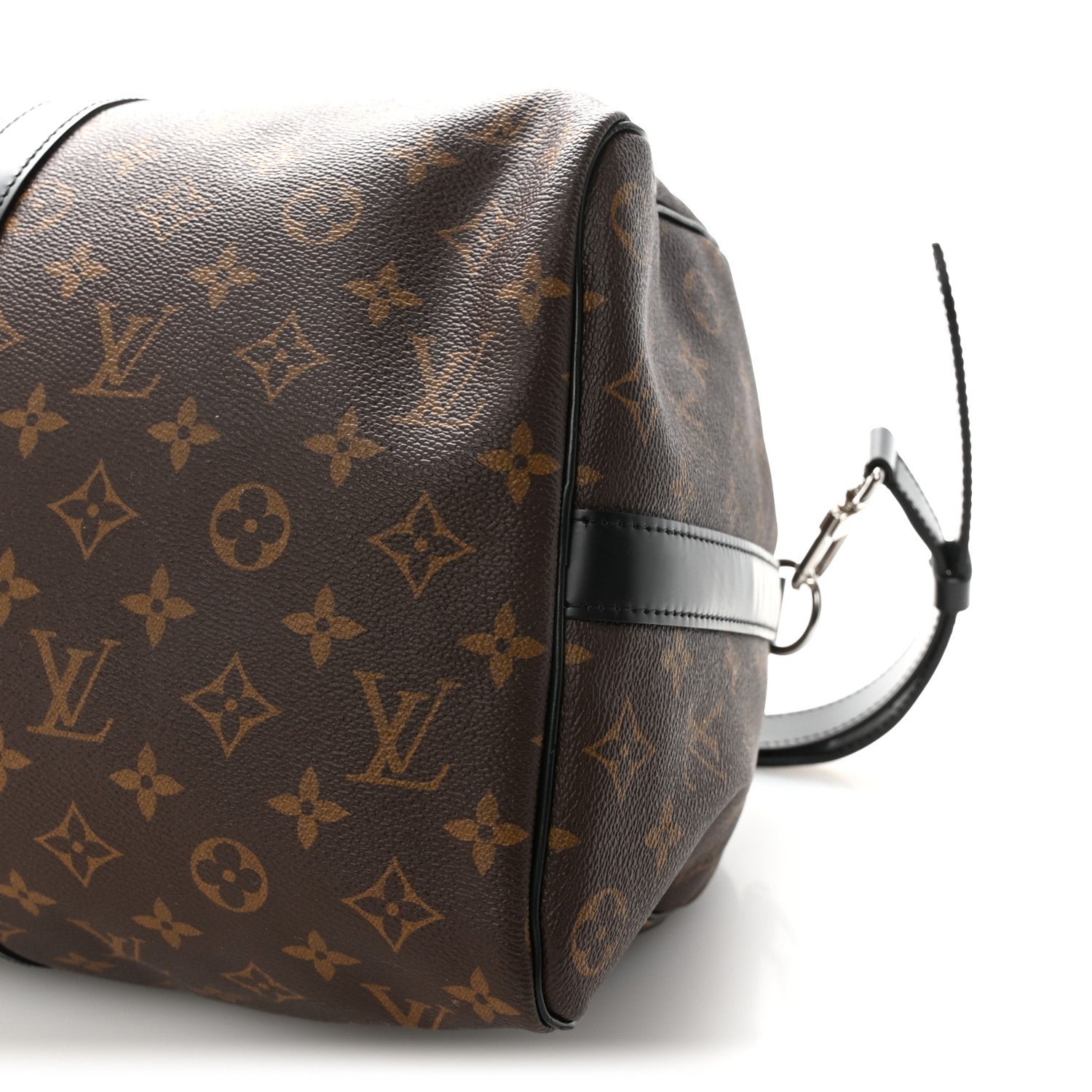 Louis Vuitton Monogram Macassar Keepall Bandouliere 45 8 of 8