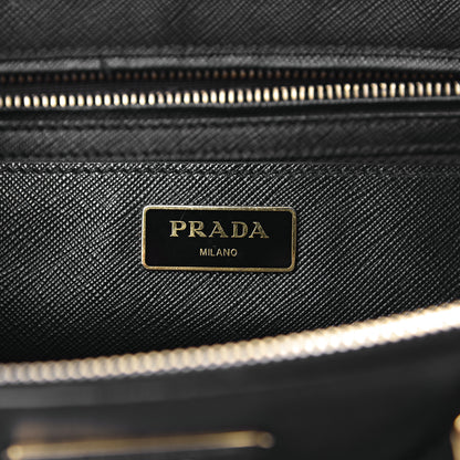 Prada Saffiano Medium Galleria Double Zip Tote Black 7 of 18