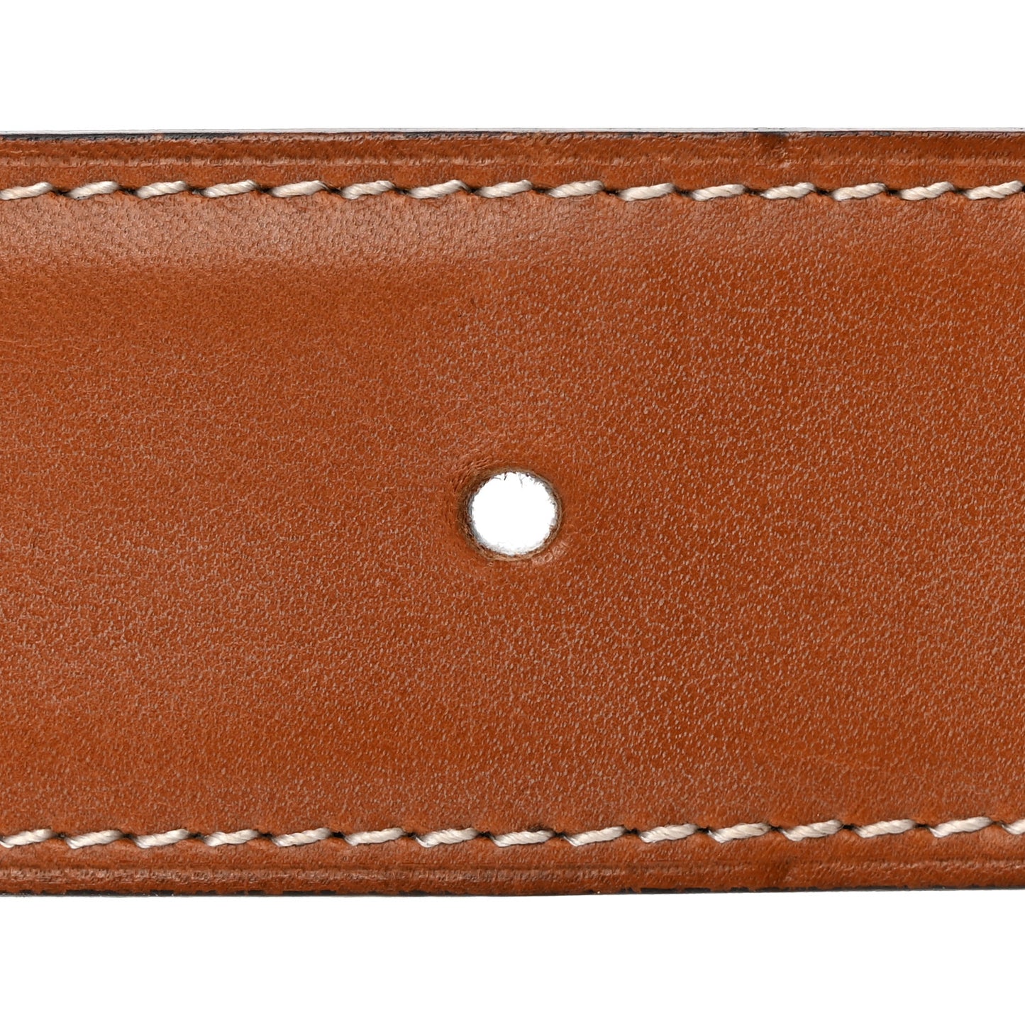 Barenia Chamonix 32mm H Belt 75 Fauve Black