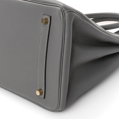 Hermes Togo Birkin 35 Gris Meyer 10 of 11