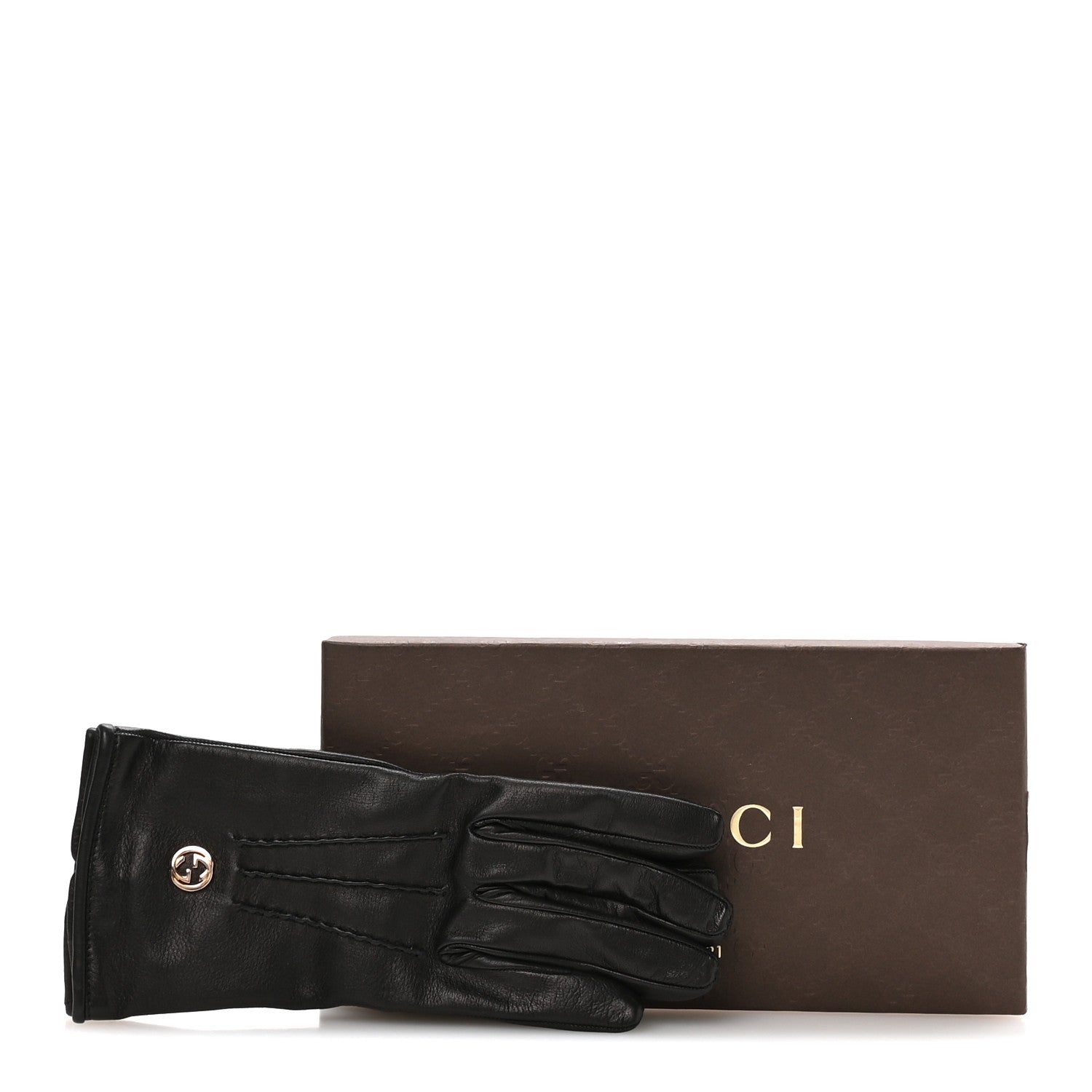 Gucci Lambskin Donna GG Gloves Black 1871697 – FASHIONPHILE