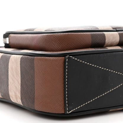 Burberry Canvas Check Paddy Messenger Birch Brown 9 of 12