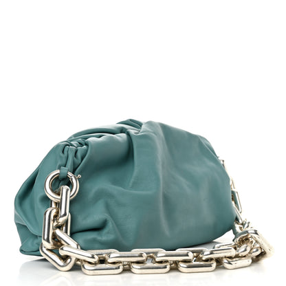 Bottega Veneta Calfskin The Pouch Chain Linoleum 3 of 11