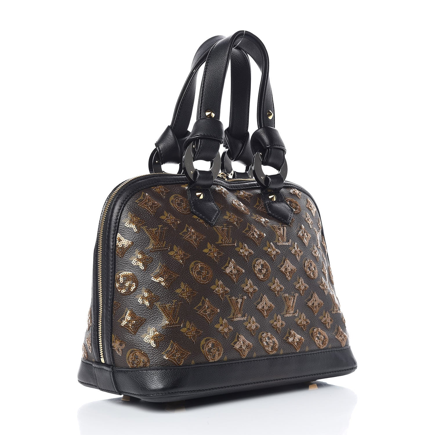 Louis Vuitton Monogram Sequins Eclipse Alma Ambre 3 of 9