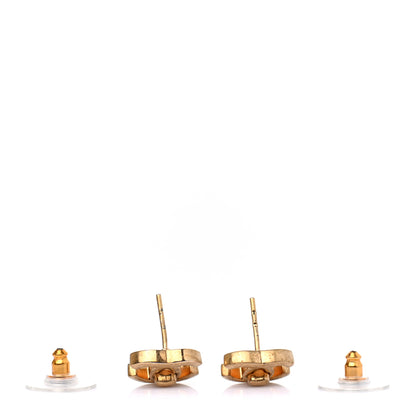 Chanel Metal CC Turnlock Earrings Gold 3 of 4