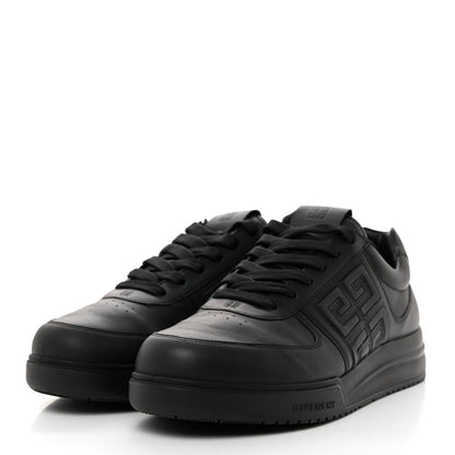Givenchy Calfskin G4 Logo Embossed Mens Sneakers 44 Black 3 of 10