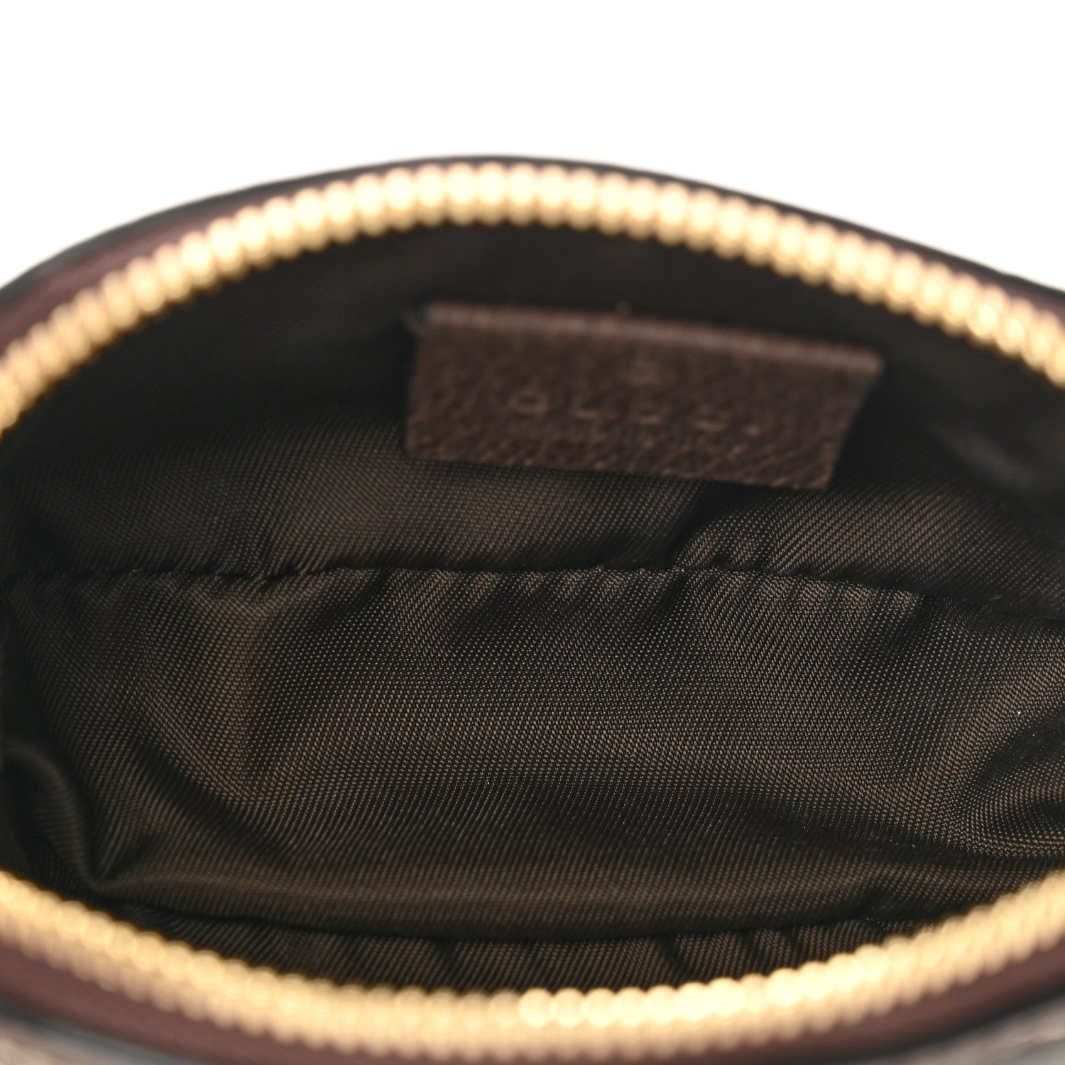 Gucci GG Supreme Monogram Web Ophidia Dome Key Pouch Beige New Acero 4 of 6