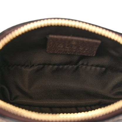 Gucci GG Supreme Monogram Web Ophidia Dome Key Pouch Beige New Acero 4 of 6