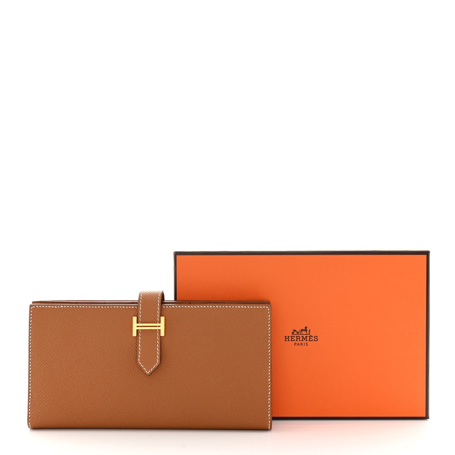 Epsom Bearn Gusset Wallet Gold