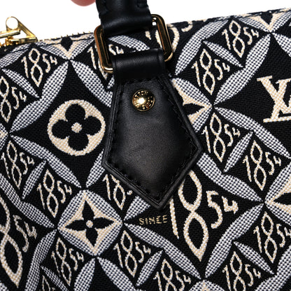 Louis Vuitton Jacquard Since 1854 Speedy Bandouliere 25 Grey 10 of 11