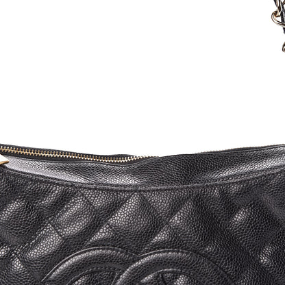 Chanel Caviar Quilted Timeless CC Shoulder Bag Black 7 of 11