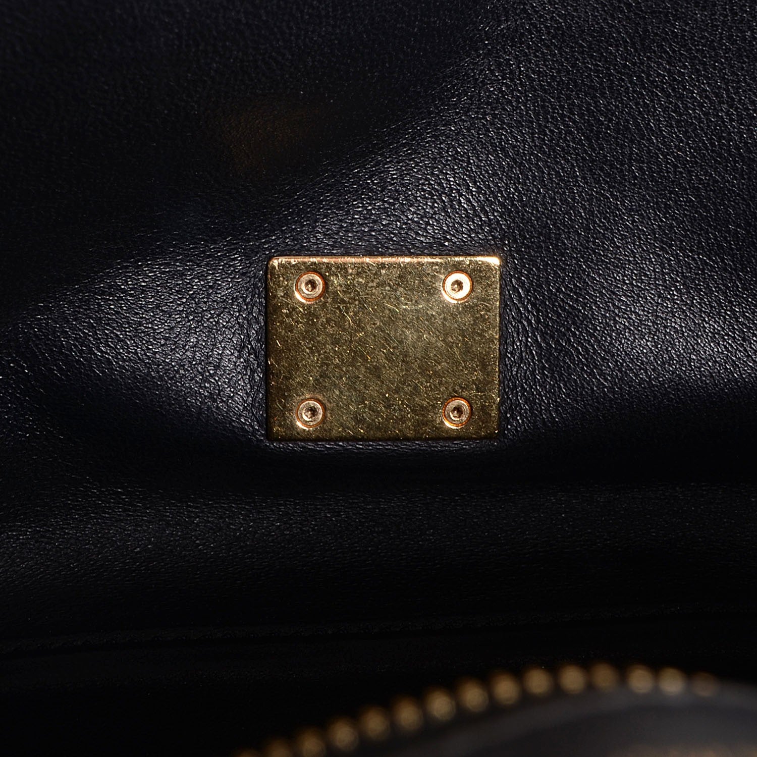 Celine Smooth Calfskin Canvas Medium Trapeze Cream 7 of 8