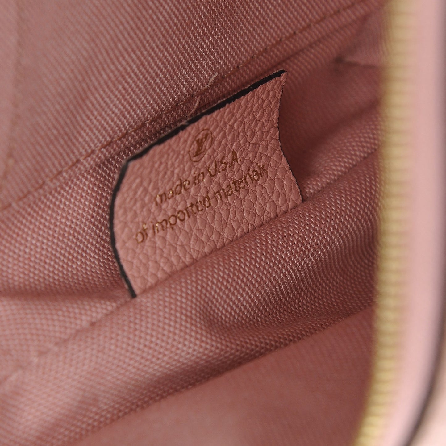 Monogram Pallas Clutch Rose Poudre