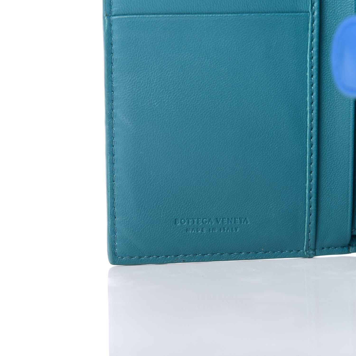Bottega Veneta Nappa Intrecciato Continental Wallet Bleuette Lagoon 6 of 7