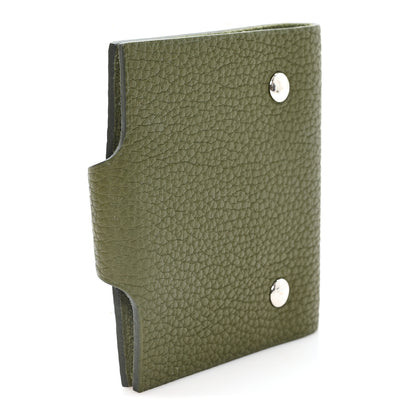 Hermes Togo Ulysse Mini Notebook Cover Vert Veronese 3 of 8