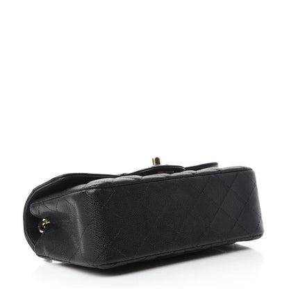 Chanel Caviar Quilted Mini Rectangular Flap Black 4 of 11