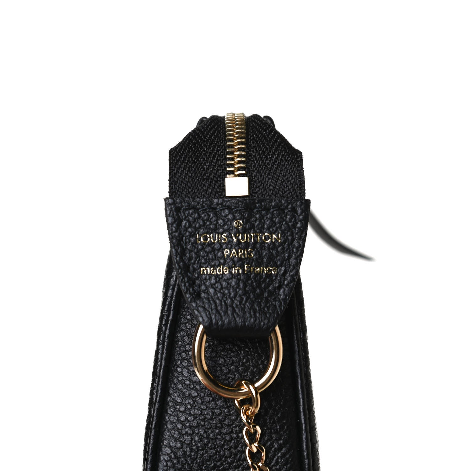 Louis Vuitton Empreinte Monogram Giant Mini Pochette Accessories Black 5 of 8