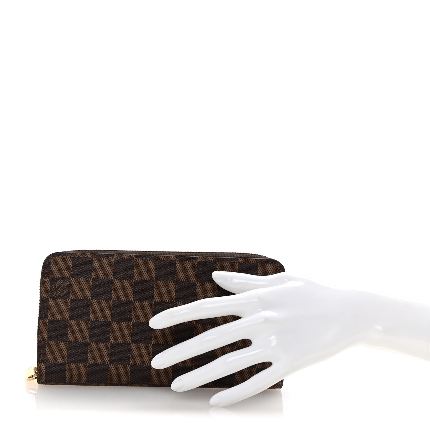 Louis Vuitton Damier Ebene Zippy Wallet 2 of 6
