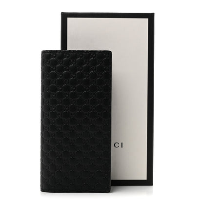 Gucci Microguccissima Bi-Fold Organizer Wallet Black 8 of 8