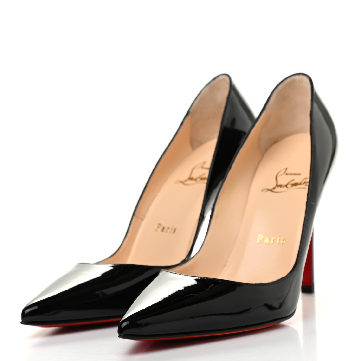 Christian Louboutin Patent New Decoltissimo 100 Pumps 36.5 Black 3 of 8