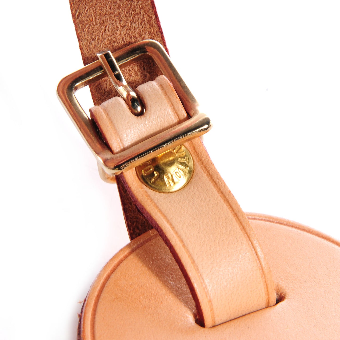 Vachetta Leather Luggage Tag