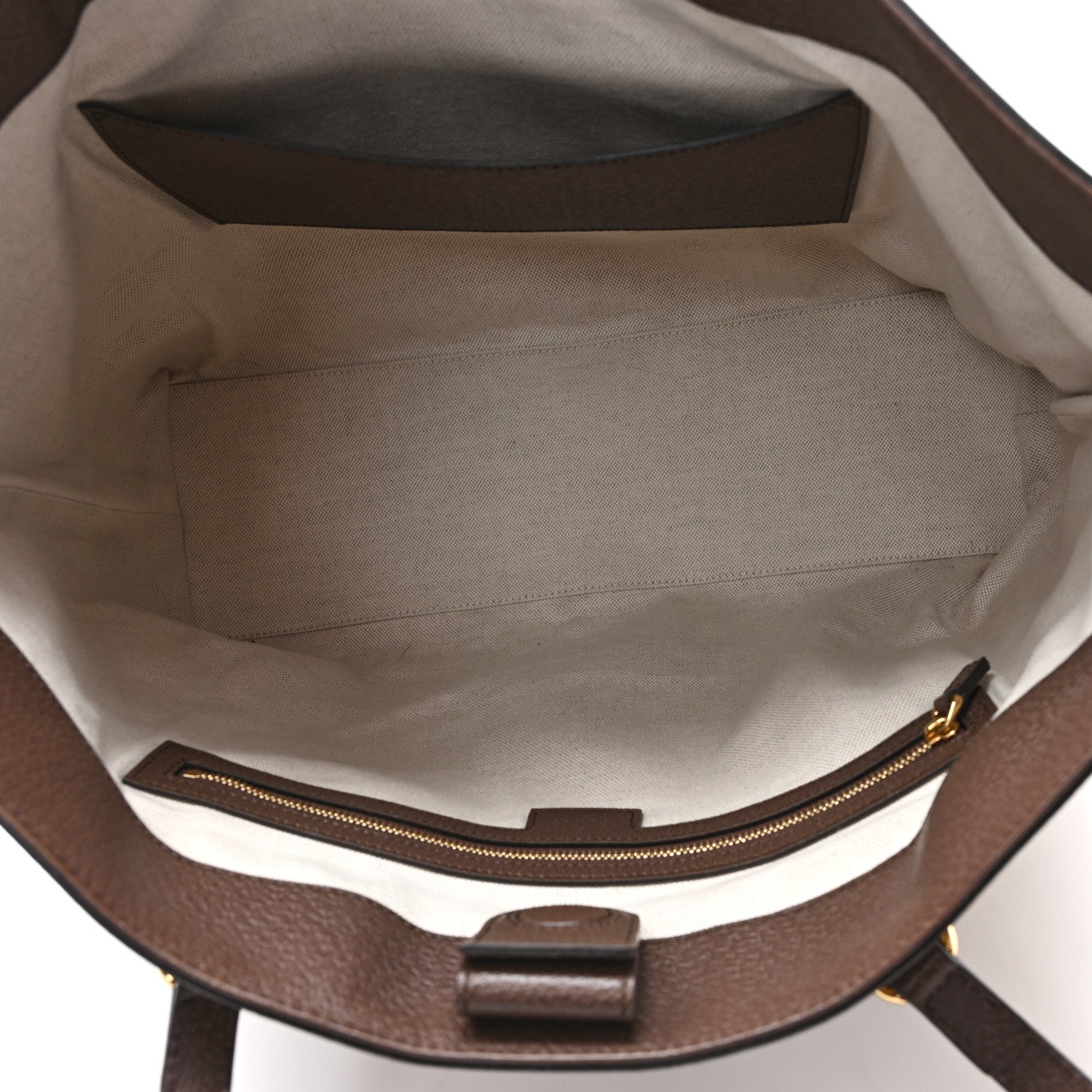 Gucci Monogram Jumbo GG Textured Dollar Calfskin Web Medium Ophidia Shopping Tote Camel Ebony 5 of 10