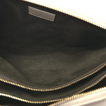 Louis Vuitton Lambskin Embossed Monogram Coussin PM Beige Cream 5 of 11