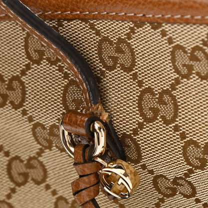 Gucci Monogram Medium Bree Zippered Tote Beige Tabacco 11 of 11