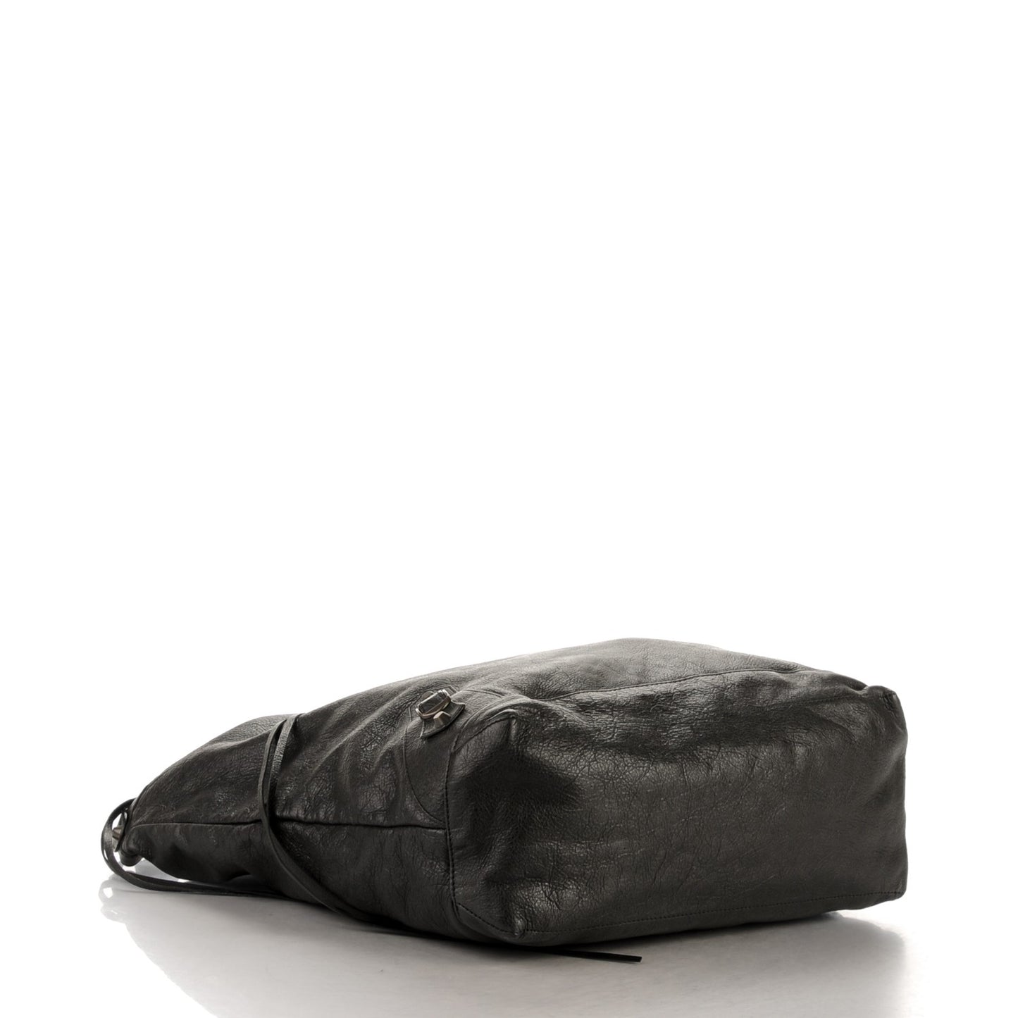 Agneau Classic Hardware Day Hobo Black