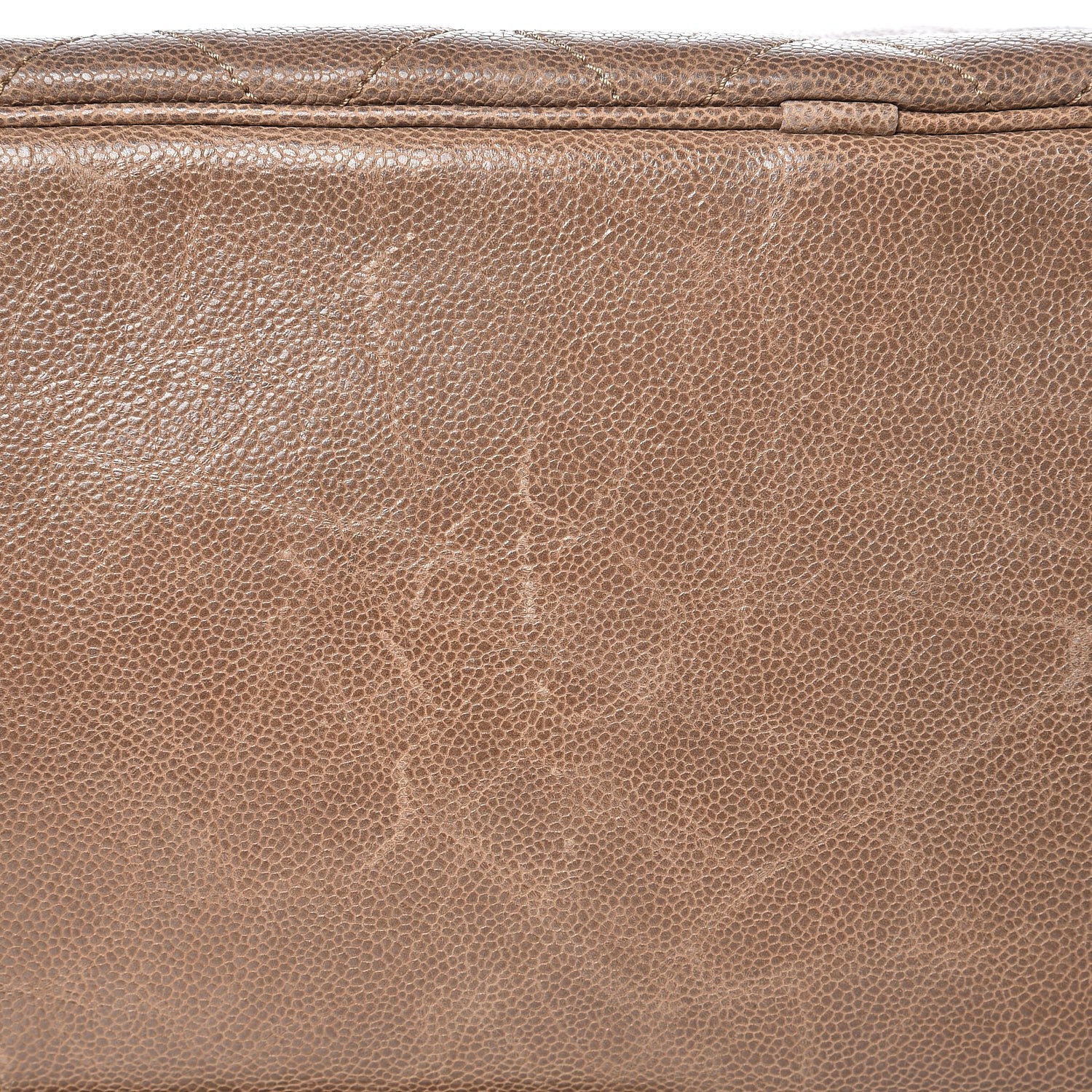 Chanel Crumpled Grained Calfskin Shiva Bowler Beige 9 of 13