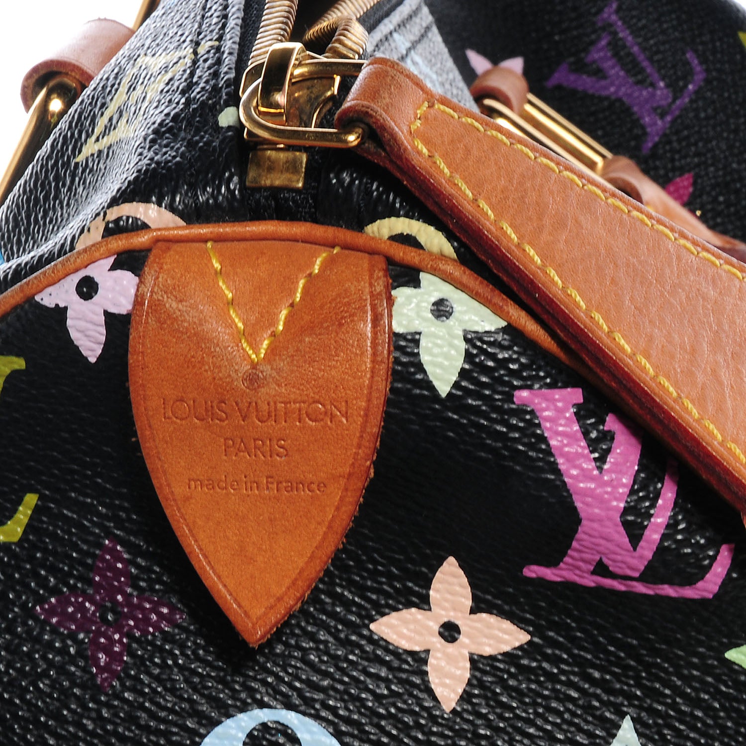Louis Vuitton Monogram Multicolor Speedy 30 Black 10 of 15