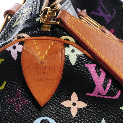 Louis Vuitton Monogram Multicolor Speedy 30 Black 10 of 15